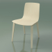 modèle 3D Chaise 3910 (4 pieds en bois, bouleau blanc) - preview