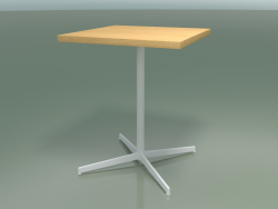 Square table 5564 (H 74 - 60x60 cm, Natural oak, V12)