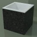 3D modeli Tezgah üstü lavabo (01R112101, Nero Assoluto M03, L 36, P 36, H 36 cm) - önizleme