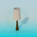 modèle 3D Lampe de stand de table étroite - preview
