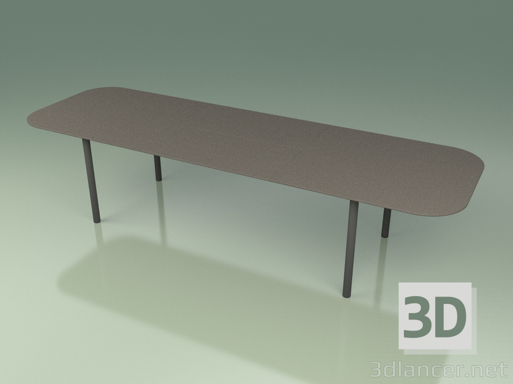 modèle 3D Table à manger extensible 030 (Metal Smoke) - preview