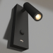 modèle 3D Lampe SP-BED-CHARGE-S60x125-3W Warm3000 (BK, 20 degrés, 230V) - preview