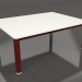 modèle 3D Table basse 70×94 (Rouge vin, DEKTON Zenith) - preview