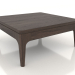 modello 3D Tavolino basso FARGO 600x600x250 mm (rovere scuro) - anteprima