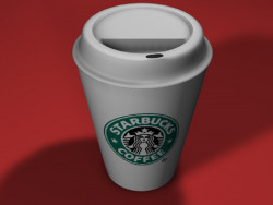 Xícara de café de Starbucks