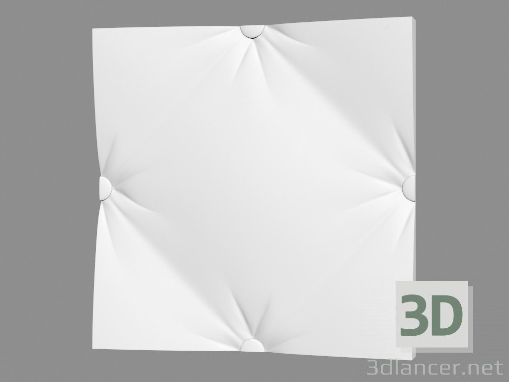 modèle 3D Panneau mural de gypse (article 183) - preview