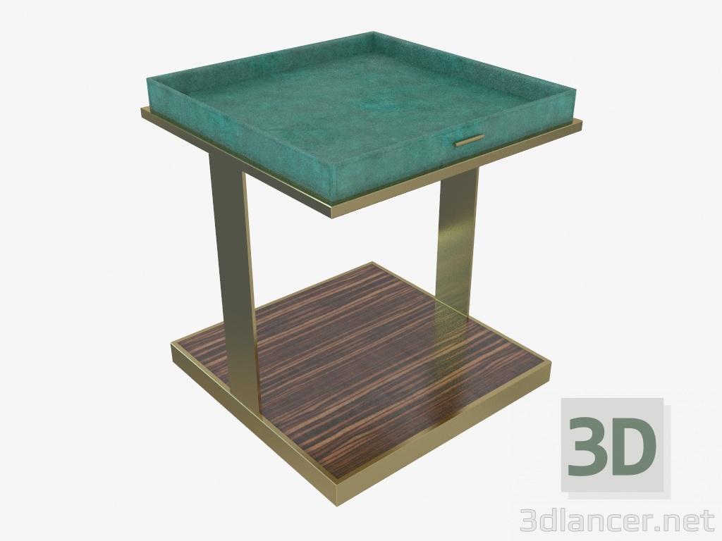 3 डी मॉडल कॉफी टेबल लुइस (45х45хН45) - पूर्वावलोकन