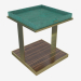 3 डी मॉडल कॉफी टेबल लुइस (45х45хН45) - पूर्वावलोकन