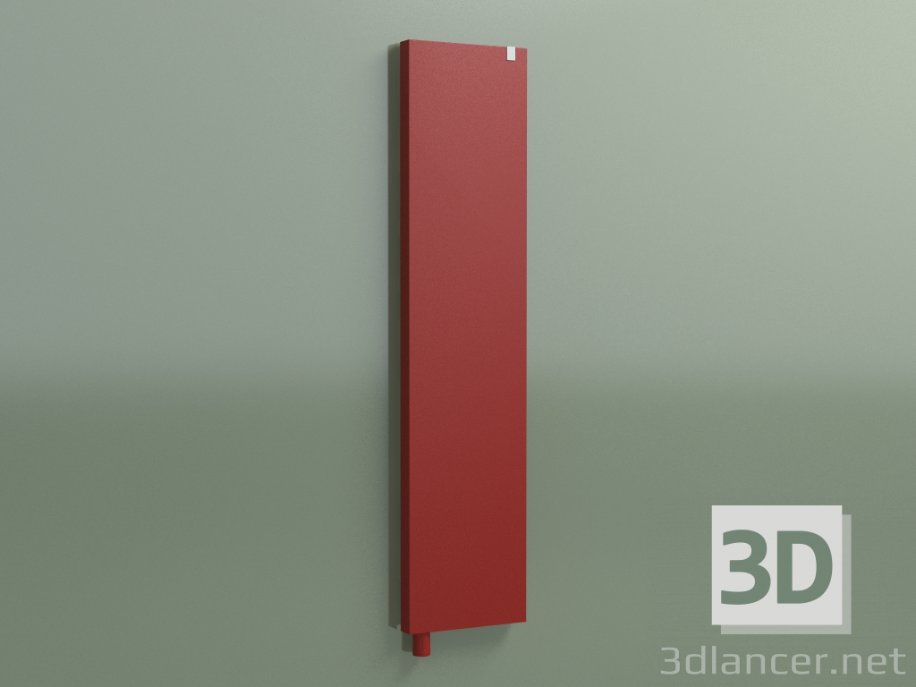 3D modeli Relax Over Power radyatör (1663 x 381, Kırmızı - RAL 3000) - önizleme