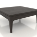 modello 3D Tavolino basso FARGO 600x600x250 mm (rovere wengé) - anteprima
