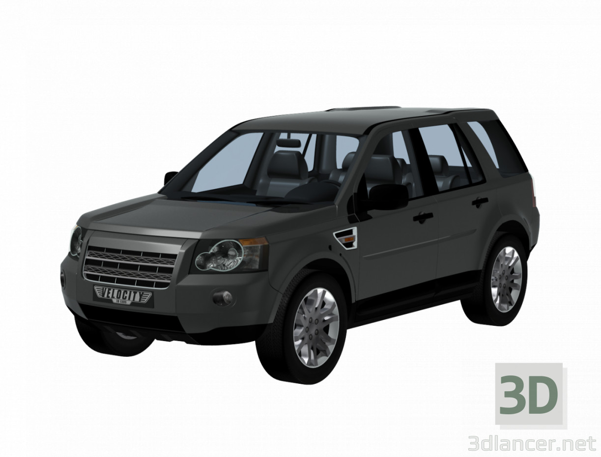 3d model LandRover FreeLAnder - preview 3d model LandRover FreeLAnder - preview