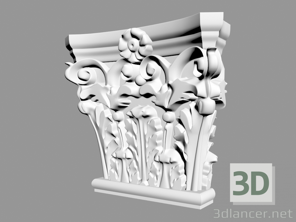 3d model The capital (Ш21) - preview