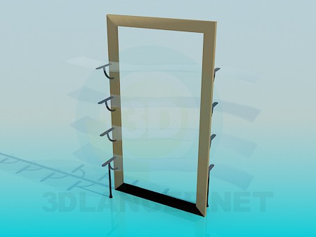 3d model Bookcase - preview 3d model Bookcase - preview