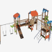 modèle 3D Complexe de jeux pour enfants (V1402) - preview