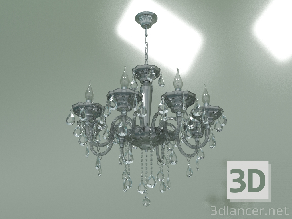 3d model Hanging chandelier 309-8 - preview