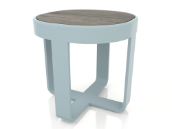 Round coffee table Ø42 (DEKTON Radium, Blue gray)