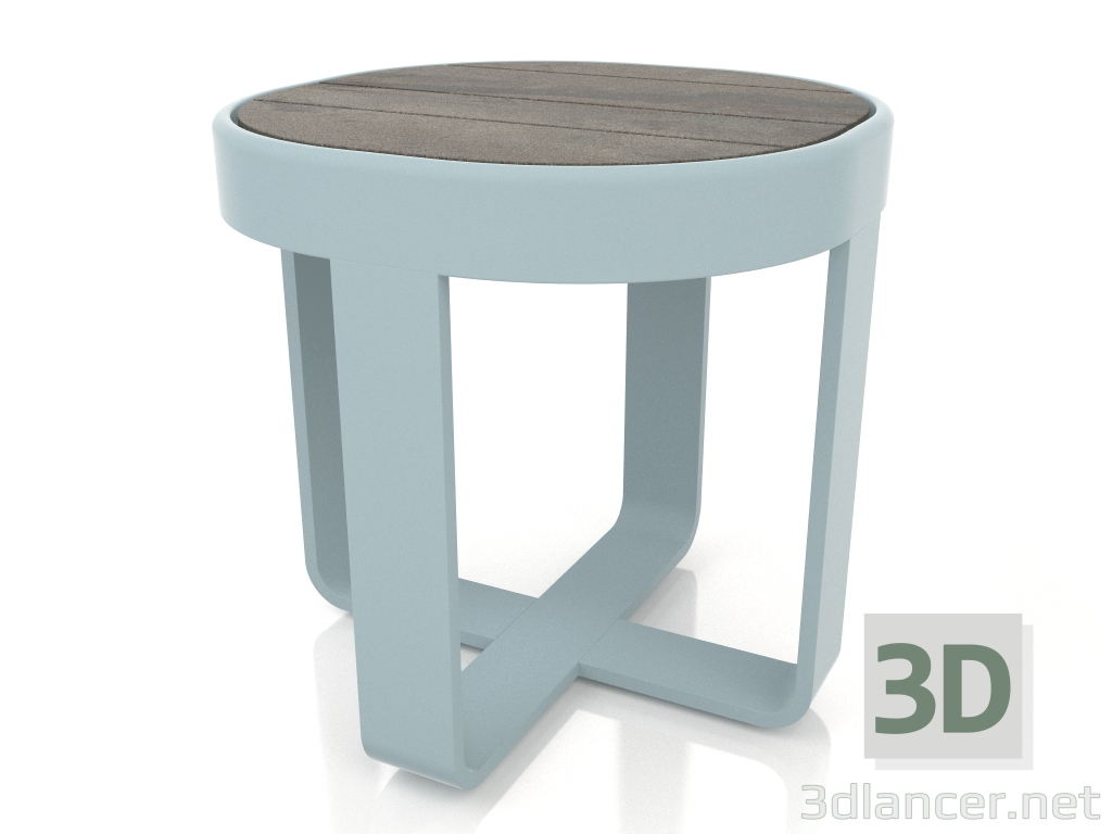 modèle 3D Table basse ronde Ø42 (DEKTON Radium, Bleu gris) - preview