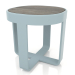 modèle 3D Table basse ronde Ø42 (DEKTON Radium, Bleu gris) - preview