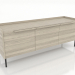 modèle 3D Meuble TV 2 1500 mm (chêne éclairci) - preview