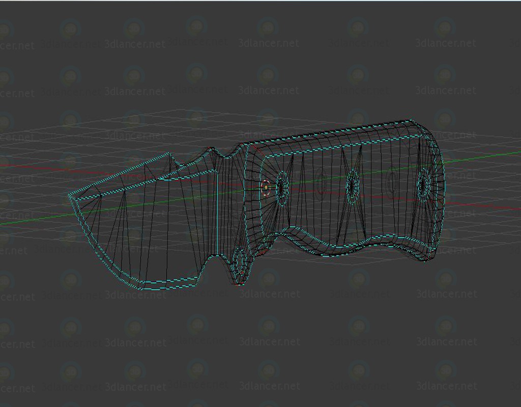 3d model BusseGrooveMasterKnife - preview 3d model BusseGrooveMasterKnife - preview