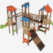 3d model Children's game complex (V1406) - preview