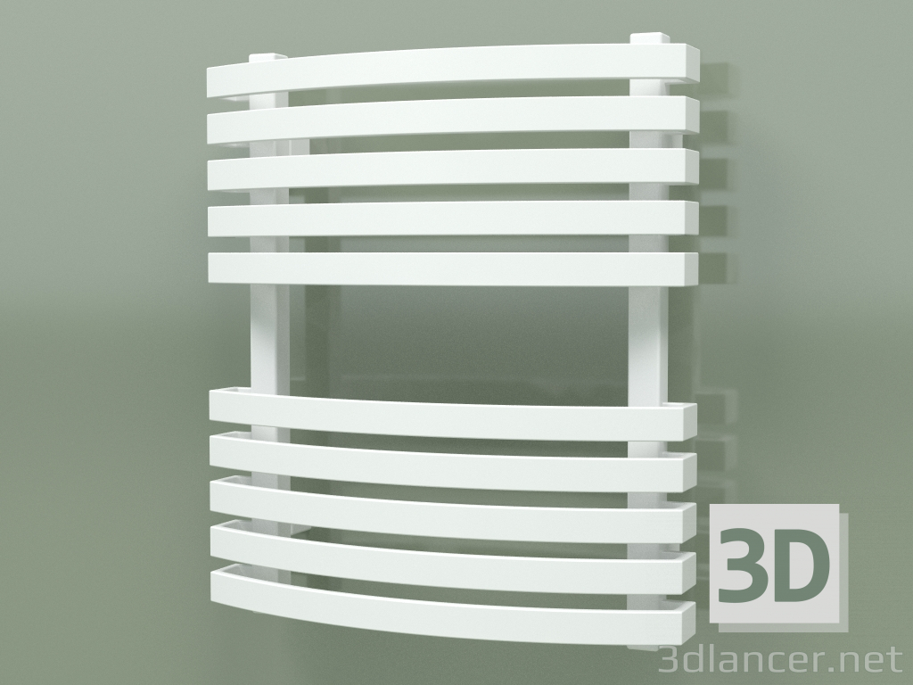 modello 3D Scaldasalviette Kioto (WGKIO055048-SX, 555x480 mm) - anteprima