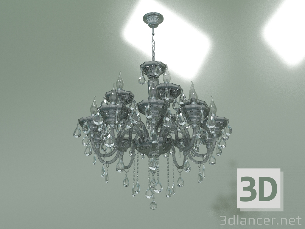 3d model Hanging chandelier 309-15 - preview