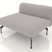 3D Modell Sofamodul 1,5 Sitzer - Vorschau