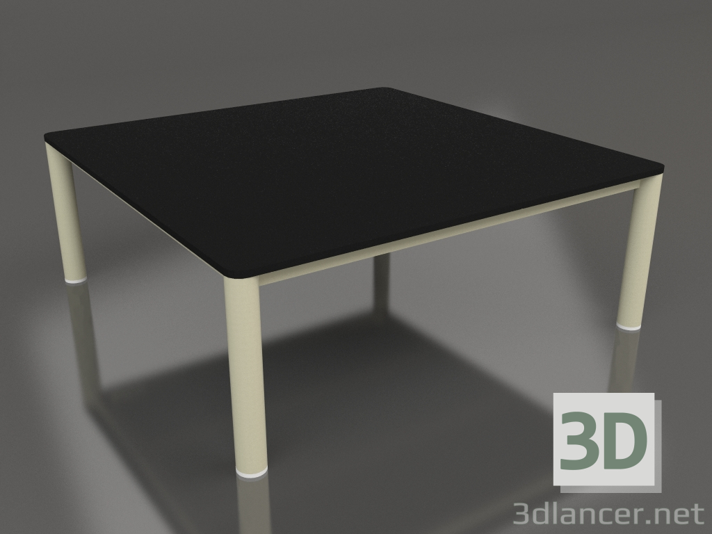 modèle 3D Table basse 94×94 (Or, DEKTON Domoos) - preview