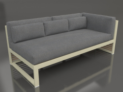 Modulares Sofa, Abschnitt 1 rechts (Gold)