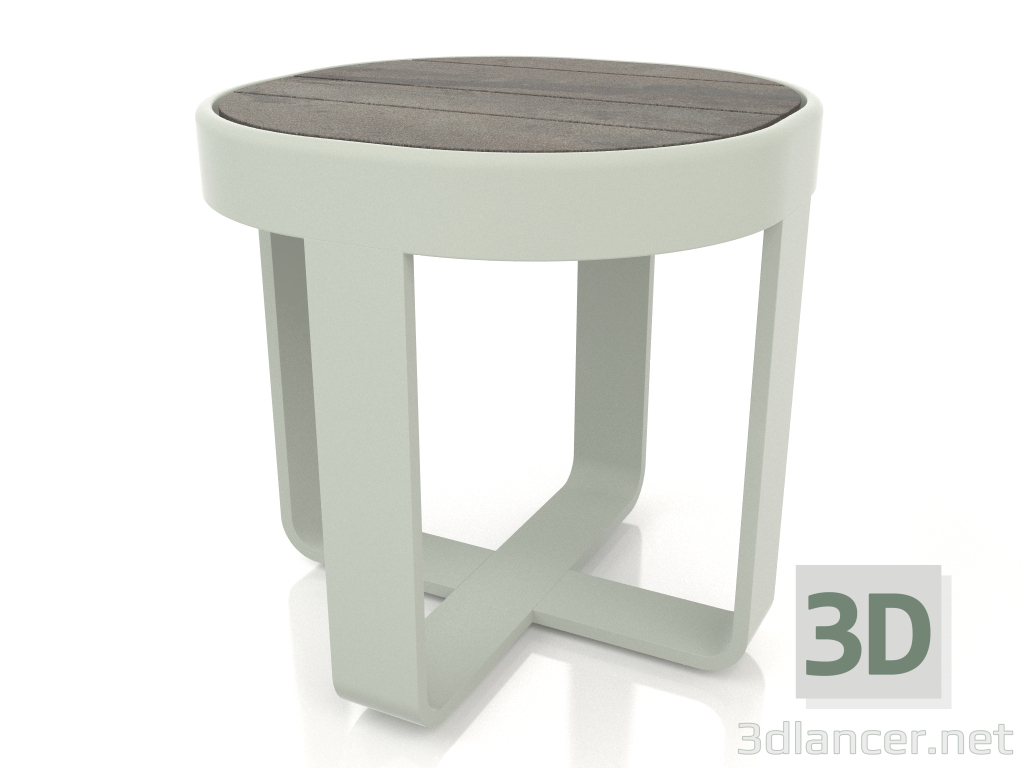 3d модель Кофейный столик круглый Ø42 (DEKTON Radium, Cement grey) – превью