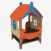 3d model Children's play house (V5009) - preview