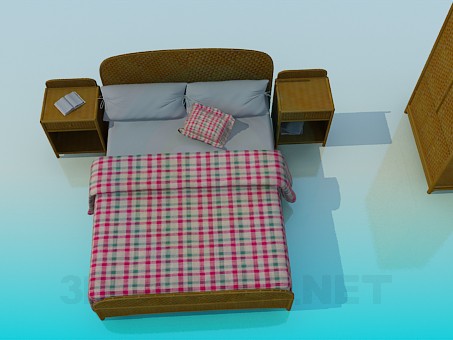 3d model Muebles para el dormitorio - vista previa