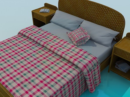 3d model Furniture for bedroom - preview 3d model Furniture for bedroom - preview