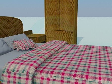 3d model Furniture for bedroom - preview 3d model Furniture for bedroom - preview