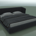 3D modeli Çift kişilik yatak Yatağın altında çok gece 2000 x 2000 (2600 x 2230 x 950, 260TN-223) - önizleme