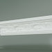 modello 3D Cornicione in gesso con ornamento КW014 - anteprima