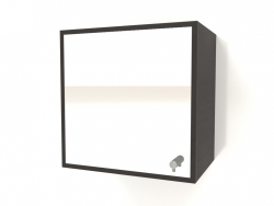Miroir avec tiroir ZL 09 (300x200x300, bois brun foncé)