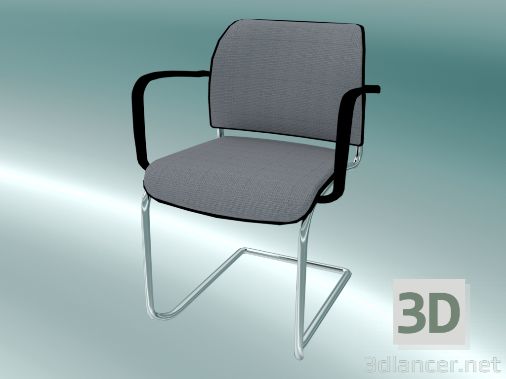 modèle 3D Chaise visiteur (570V 2P) - preview