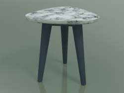 Side table (241, Marble, Blue)