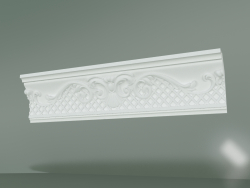 Plaster cornice with ornament КW015-1