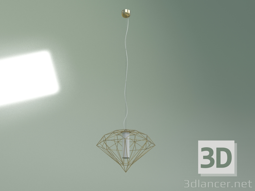 modello 3D Lampada a sospensione Diamante diametro 60 - anteprima