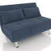 Modelo 3d Sofá cama Lilly (azul) - preview