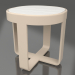 modèle 3D Table basse ronde Ø42 (DEKTON Zenith, Sable) - preview