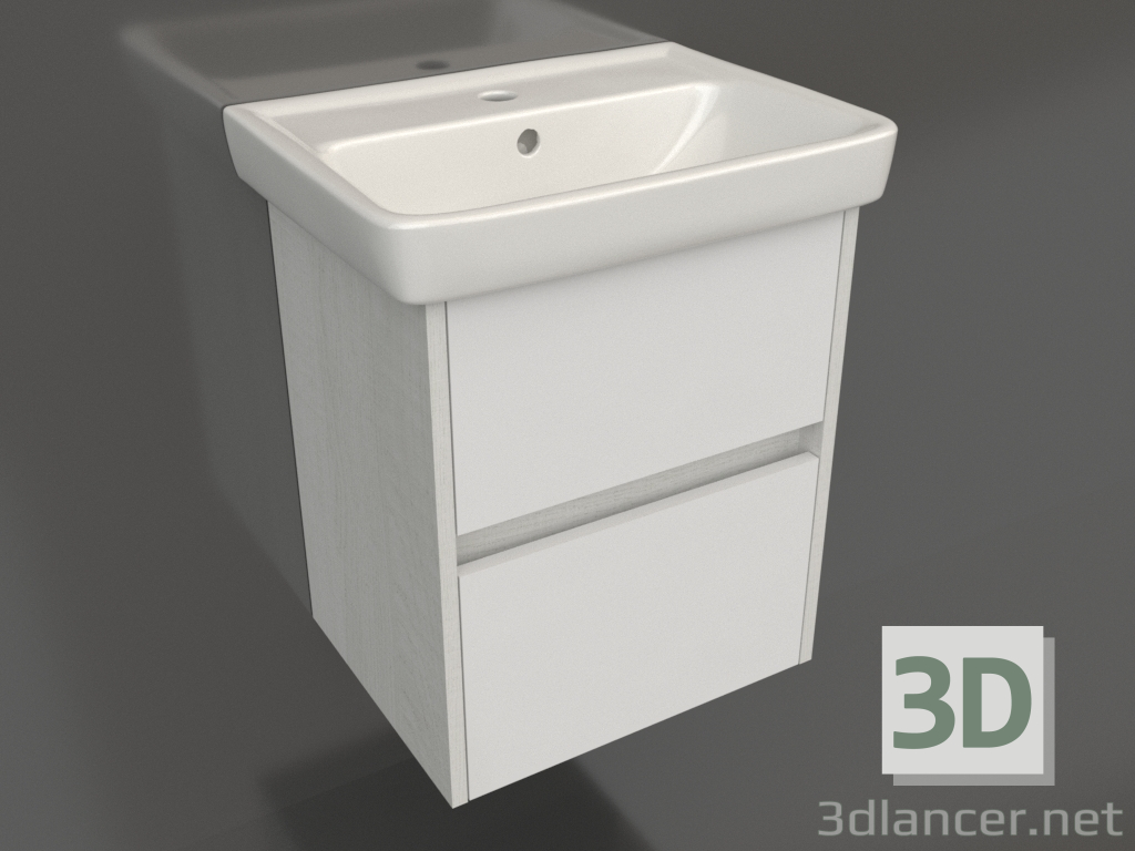 3d model Hanging cabinet 50 cm (SIT0105DK) - preview