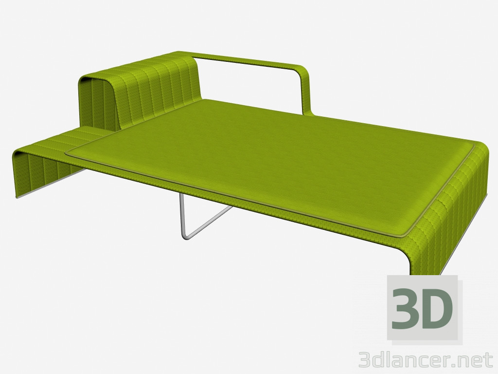 3D modeli Chaise çerçeve B18PD - önizleme