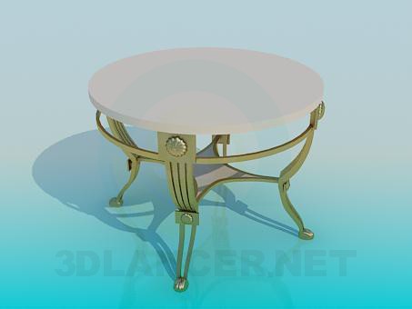 3d model Round table - preview 3d model Round table - preview