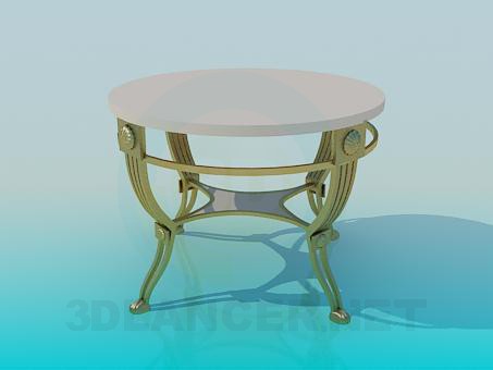 3d model Round table - preview 3d model Round table - preview