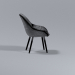 Modelo 3D de 0478 (Cadeira Azul) comprar - render # PREVIEWNUM
