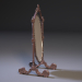 modello 3D di specchio gotico comprare - rendering